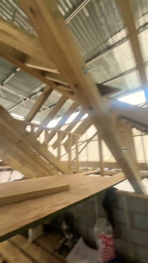 Roof structure #constructionchannel #buildingstructure #roofing