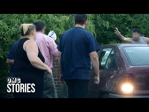 Traffic Cops Pull Over Driver Operating a Rolling Death Trap