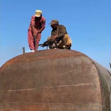 Building a 50,000L Oil Tanker: The Ultimate Metal Leviathan