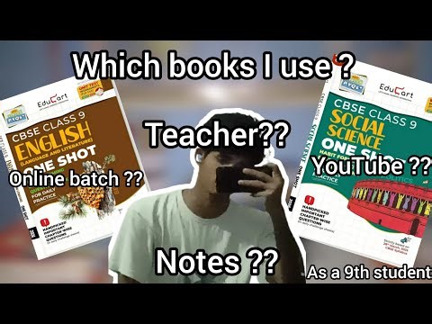 Which Books I use in class 9 ?? Class 9th reference books