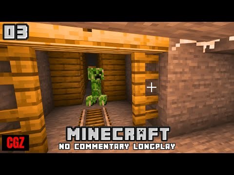A Huge Cave Dive & Creepers Made Me Jump | Minecraft Ep3 | No Commentary