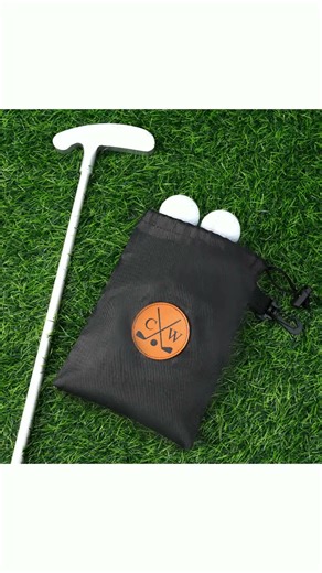 ⛳ Get personalized golf clubs, tees, and a valuables pouch with your name and initials. The perfect gift for golf players and lovers. Order now! | Callie Gifts