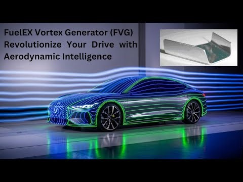 FuelEX Vortex Generator (FVG) 🚗 Up to 11% Fuel Savings
