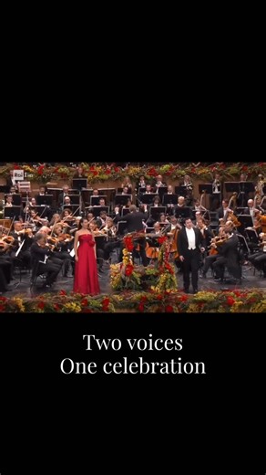 Best Of Opera on Instagram: "🎼 Verdi — Libiamo ne’ lieti calici (La Traviata) Few moments in opera are as instantly recognizable as “Libiamo”, the famous brindisi from La Traviata. What elevates this performance is the dialogue between two exceptional voices: the elegance of soprano Federica Lombardi and the bright, lyrical tenor of Freddie De Tommaso. In this New Year’s Concert at Teatro La Fenice, Verdi’s music becomes a celebration of youth, love and fleeting happiness — exactly as he intend