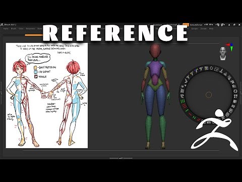 How to Import REFERENCE in ZBRUSH 2021 | Using Reference in ZBrush
