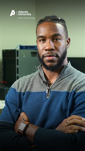 From Jamaica to Miami 🌍💻 At Atlantis University, learning goes beyond the classroom. Coming from a background in Computer Engineering, he discovered an entirely new level of hands-on learning—working with Raspberry Pi, Python, automation, and real-world applications inspired by NASA principles. Technologies he had never experienced before became tools to build, test, and innovate. Through #TheNest, AU’s innovation center, ideas don’t stay on paper—they turn into real projects that strengthen s