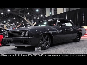 1967 Chevrolet Chevelle Pro Touring Street Cruiser Street Machine The SEMA Show 2022 Las Vegas NV