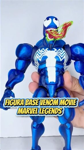 Venom Custom de Marvel vs Capcom #custom #venom #marvellegends #customized #marvellegendscustoms