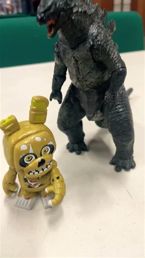 Godzilla vs spring trap