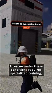 Performing Employee Rescue in H2S Areas