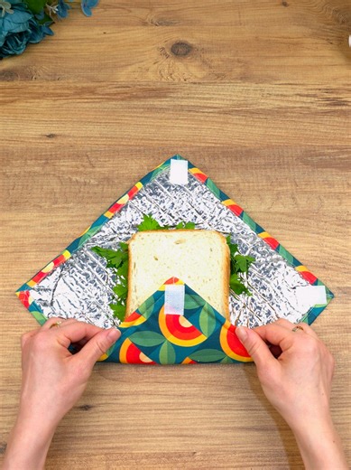 DIY Thermal and Reusable Sandwich Packaging