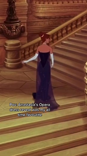 Anastasia Blue Dress Opera Scene Revealed | Disney Fashion Inspiration