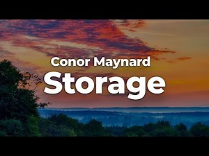 Conor Maynard - Storage (Letra/Lyrics) | Official Music Video