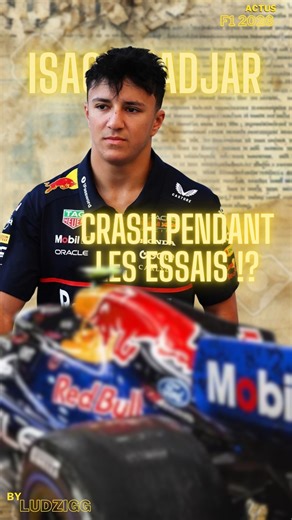 Ludzigg on Instagram: "Isack Hadjar a détruit la red bull à barcelone et ça, c’est pas qu’un simple crash.. Déjà qu’est ce qui s’est passé ? Hadjar a perdu la voiture dans le dernier virage et a heurté le mur résultat, aileron arrière cassé ca c’est sur, mais d’autres pièces ont peut-être été endommagées.. C’est la chose la plus embêtante pour l’écurie actuellement ! Dans ces test de pré saison, contrairement a d’habitude les écuries n’ont le droit qu’a une seule voiture, cette même voiture qui