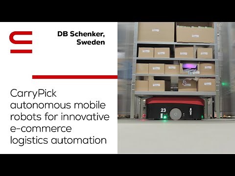 DB Schenker, Sweden: CarryPick autonomous mobile robots for innovative logistics automation