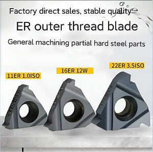 [Hot Item] Wyk Carbide 16er 1.50 ISO CNC Tool Insert Thread Inserts 16er 16IR 2.0ISO 2.5ISO 3.0ISO Threading Lathe Cutter for Stainless Steel