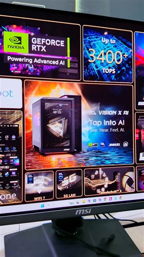 มาดู MSI MEG Vision X AI 2nd เดสก์ท็อปเกมมิ่งตัวโหดจาก MSI มาพร้อมจอสัมผัสและเทคโนโลยี AI 😮 . #COMPUTEX2025 #iHAVECPU #MSI | iHAVECPU