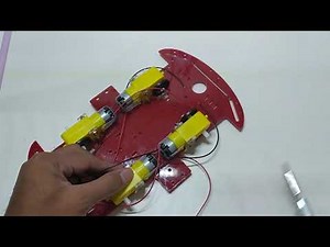 4WD DIY Smart Car Chassis Kit || Assembling & Installation