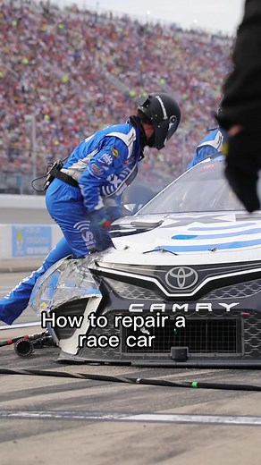 Step-by-Step Guide on Repairing a NASCAR Race Car