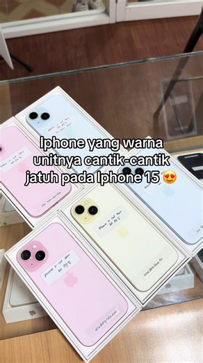Iphone 15 ready stok di 📍 Ran Store ya🤩 #Ranstore #hpmurah #iphone #iphonemurah #fyp