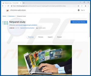 NetPanel Study Uwanted Application