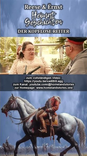 Die wurden auf dem Pferd festgebunden