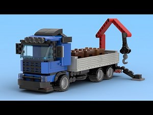 LEGO Self-Loading Truck 🤖💪 Loads Itself Like a Boss! 🏗️✨ #lego