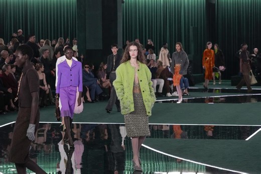 Gucci marks transition with lush looks recalling eras past