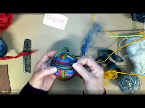 Roving: how to make it to use for crafts (felting)