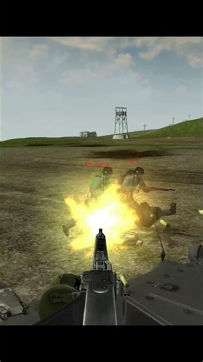 I turned their own Hanomag against them #battlefield1942