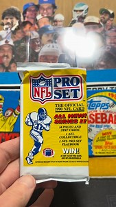 1990 Pro Set Football #footballcards #packopening #junkwax #proset #nflcards | Cards.nostalgia