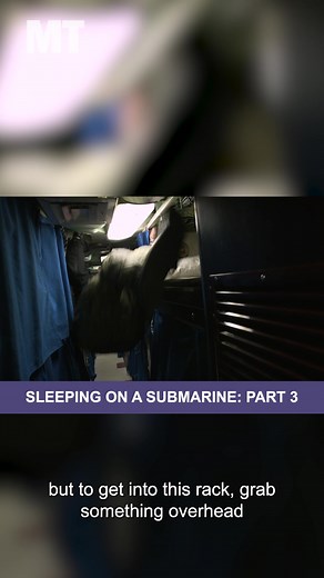 Inside a Submarine Rack: Maximizing Space for Comfortable Sleeping