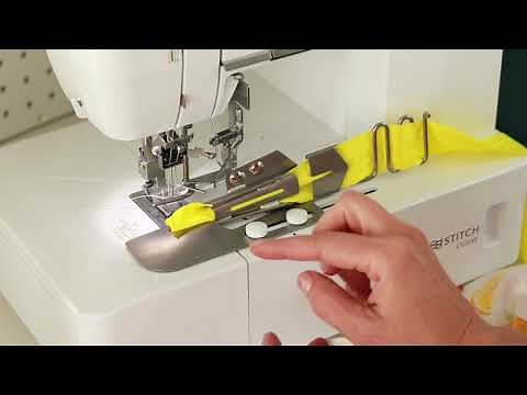Sew a Binding with the CV3550 Double-Sided Cover Stitch