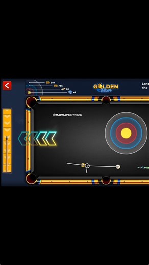 8 Ball Pool Golden Shot Tutorial: Aiming, Power, and Strategy #shorts #foryou #viralshorts #gugugaga