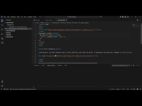 JQuery Effects||Animate||Tutorial - 6