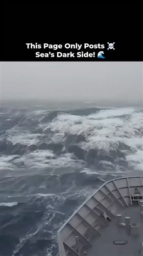 Sea of Slumber - Dark Ocean Mysteries on Instagram: "🌊⚠️ Huge Wave Hits a Military Ship ⚠️🌊 Out of nowhere, the ocean rises like a wall. A massive wave slams into a military ship with unstoppable force, swallowing the deck in white fury. 🌊🚢 Steel groans. The bow disappears. And for a split second, even war-grade engineering bows to nature’s power. 🌫️💥 This ship is built for combat — missiles, radar, armor, discipline. But the sea doesn’t care about rank or firepower. One towering surge rem
