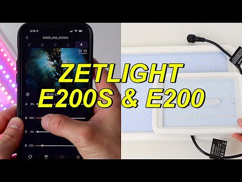 Zetlight E200S & E200 Unboxing & Horizon Aqua App Setting Up