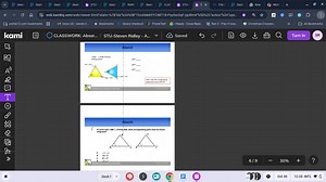 \triangle ABC \cong \triangle PQR. Find the missing values.  ... | Filo