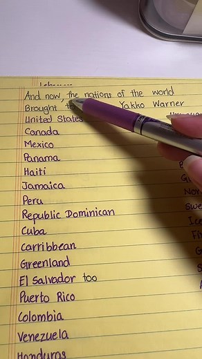 Nations of the World Song by Animaniacs