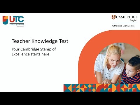 Teaching Knowledge Test Webinar