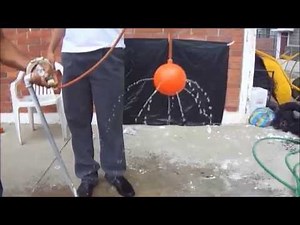 Pascal's Principle - Water pressure inside a sphere. I finally did it!!