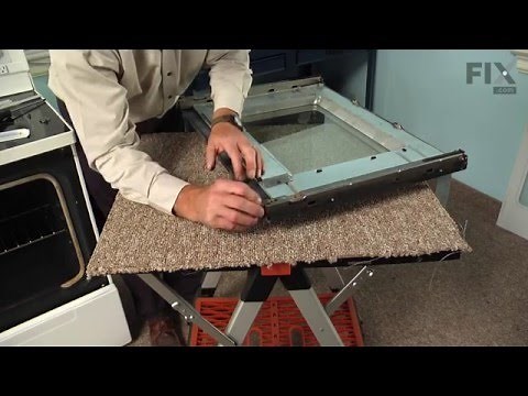 KitchenAid Range Repair – How to replace the Inner Door Glass