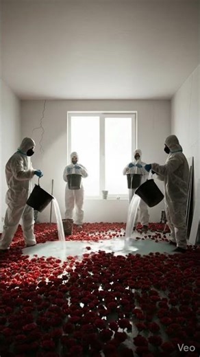 THIS FLOOR IS JUST INSANE 😱 Luxury epoxy floor made of roses