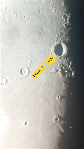 Le cratère Copernic est terrible !! #moon #crater #space #nasa #astronomy #live