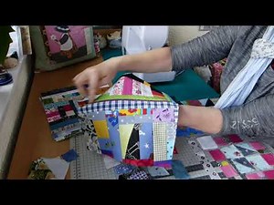 #53 Patchwork Blöcke mit Crumbs (Stoffkrümel) nähen leicht gemacht. Wie ? Super easy für Beginner.