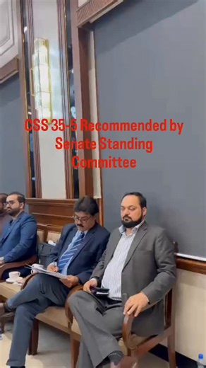 Shahzeb Khalil - CSS|PMS English Mentor - IBA Karachi on Instagram: "A Historic Win for CSS Aspirants! Alhamdulillah! The Sub-Standing Committee on the Cabinet Division has successfully presented its report and recommendations on CSS 35/5 to the Standing Committee on the Cabinet Division, and the recommendations have been officially accepted. This marks a historic milestone and a major victory for all CSS aspirants who stood firm, remained united, and raised their voices for a just cause. The ma