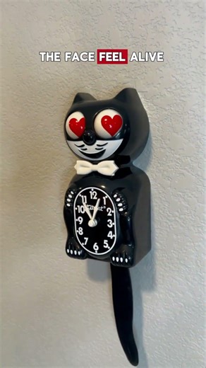 Heart Eyes Kit Cat Klock