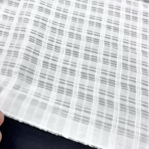 Striped Cotton Voile Fabric: Lightweight Sheer Material for Sewing - Etsy