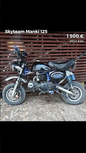 🔥 Skyteam Manki 125cc + BONUSMOOTTOREITA!