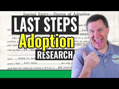 FINAL Steps For Using DNA to Find Parents of Adoptees - The Connection Phase